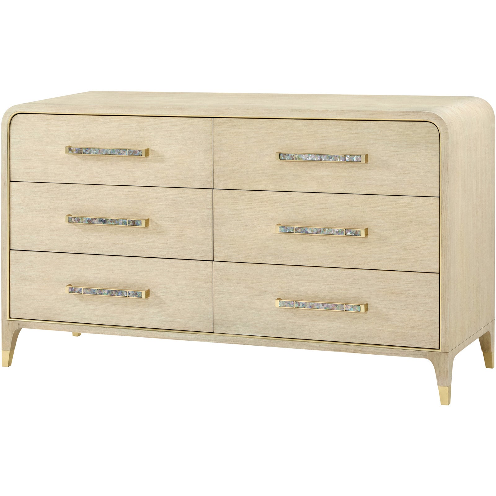 Theodore Alexander Judith Leiber 6-Drawer Dresser in Light