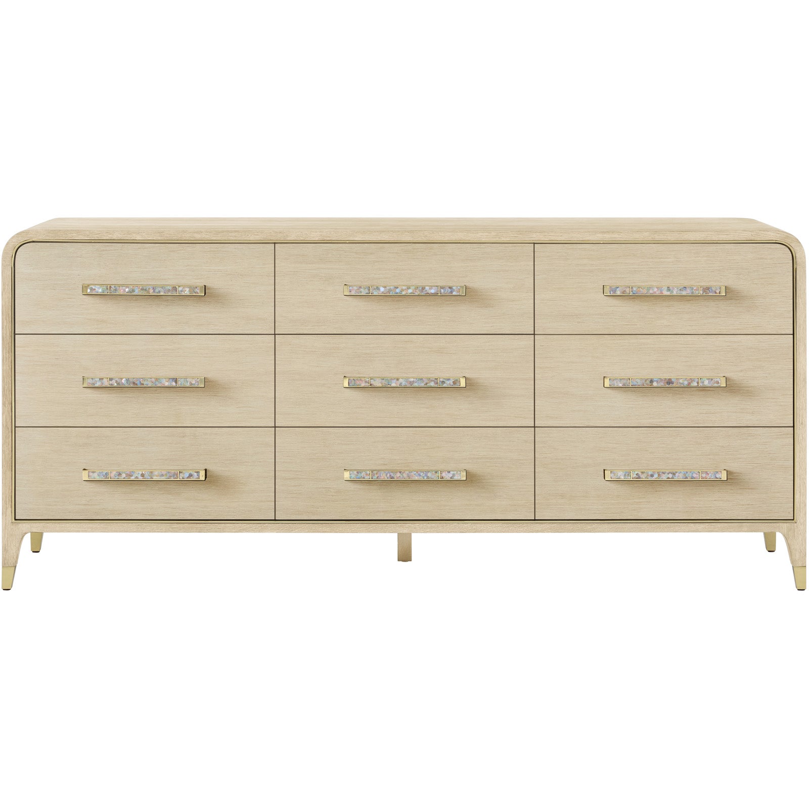 Theodore Alexander Judith Leiber 9-Drawer Dresser Light