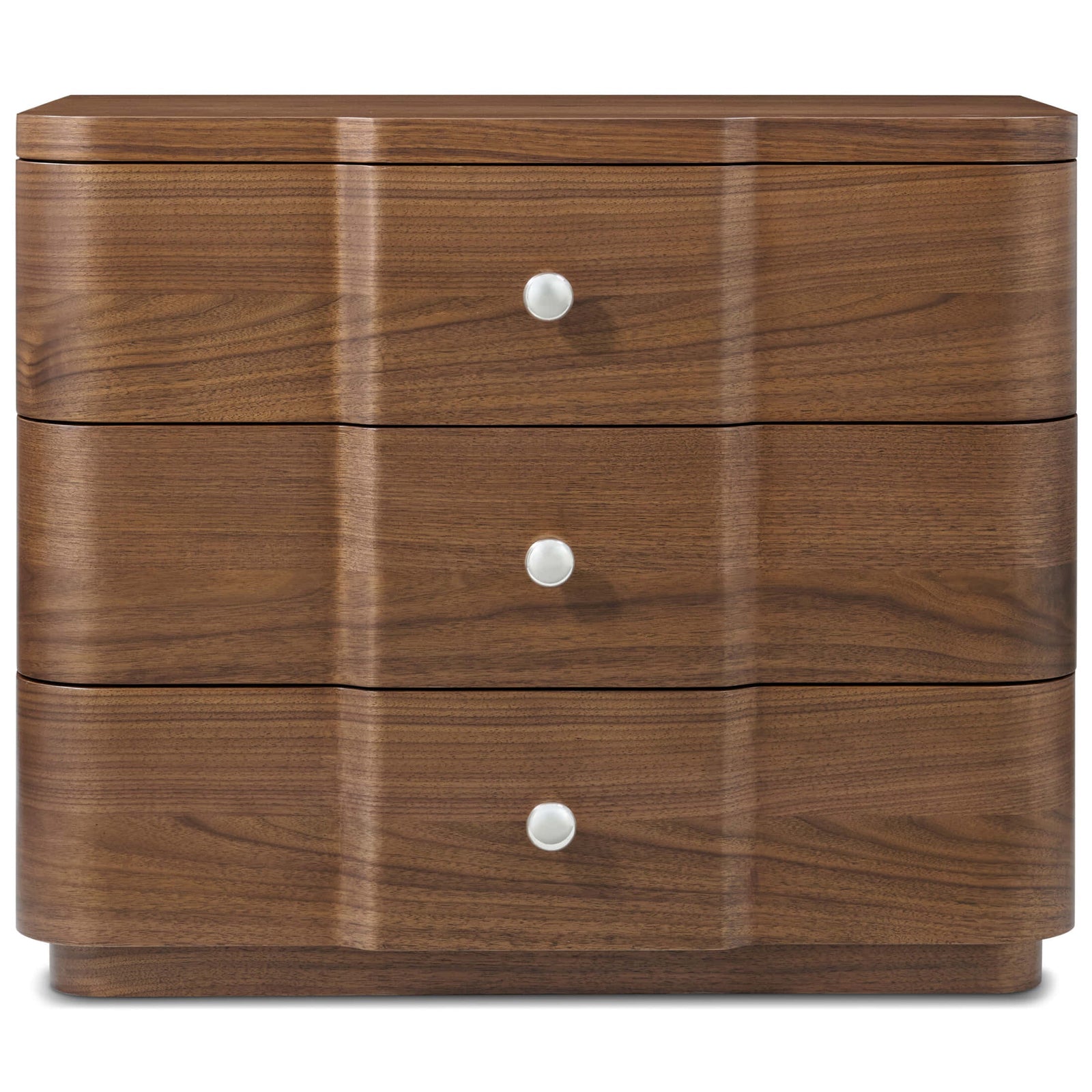 Theodore Alexander Coronet Walnut Bedside Table