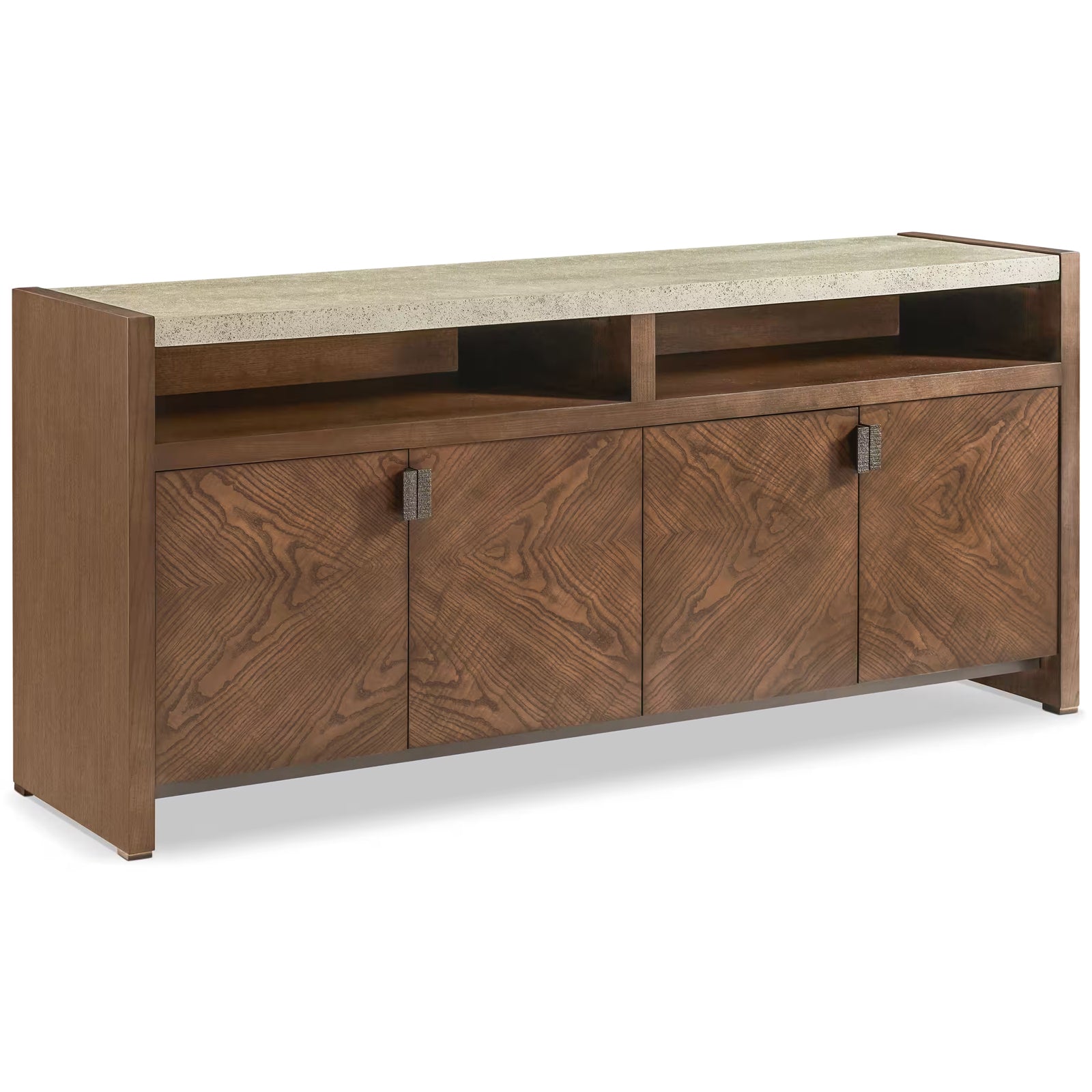 Theodore Alexander Catalina Media Cabinet in Earth