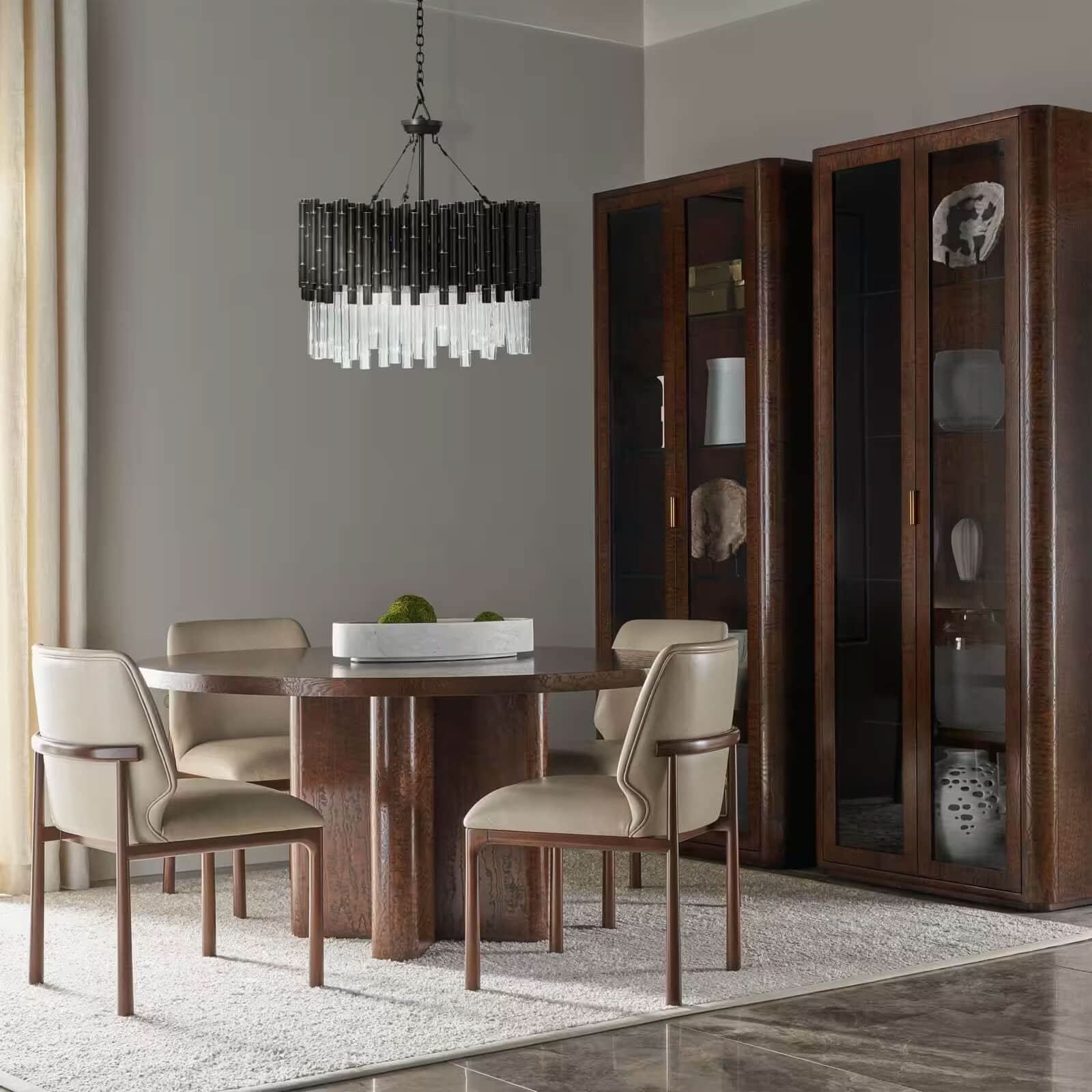 Theodore Alexander Kesden Display Cabinet   Nicholas John Interiors