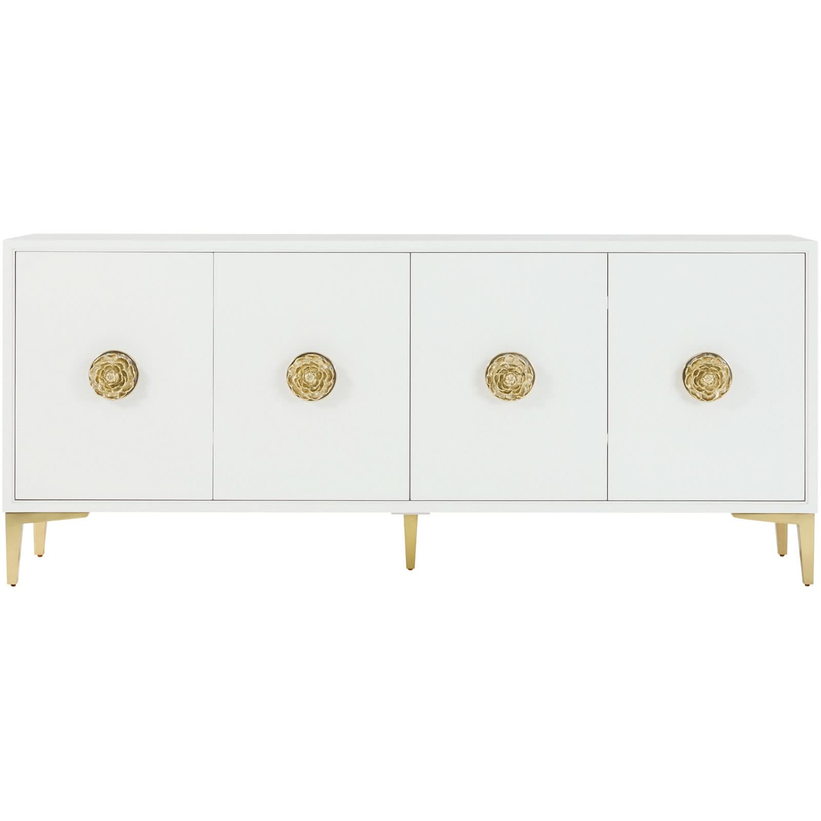 Theodore Alexander Judith Leiber 4-Door Credenza III   Nicholas John Interiors