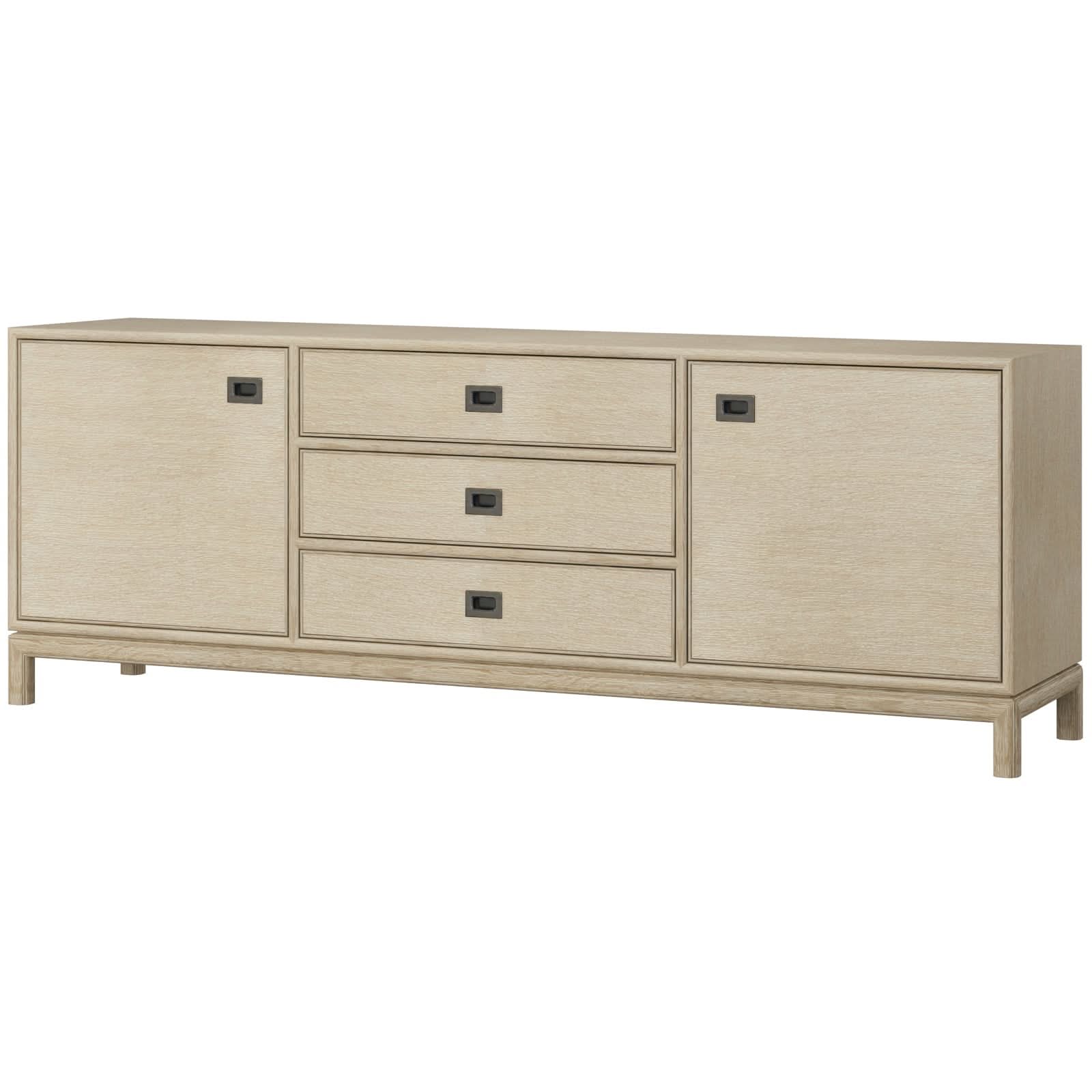 Theodore Alexander Cabinet Montauk Media in Light   Nicholas John Interiors