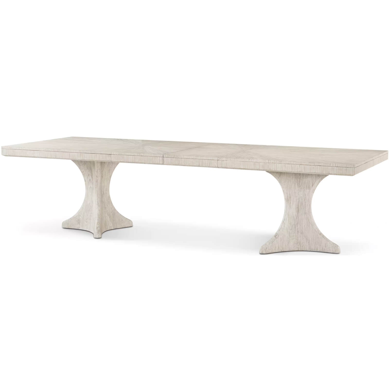 Theodore Alexander Breeze Extending Pedestal Dining Table 208-300cm