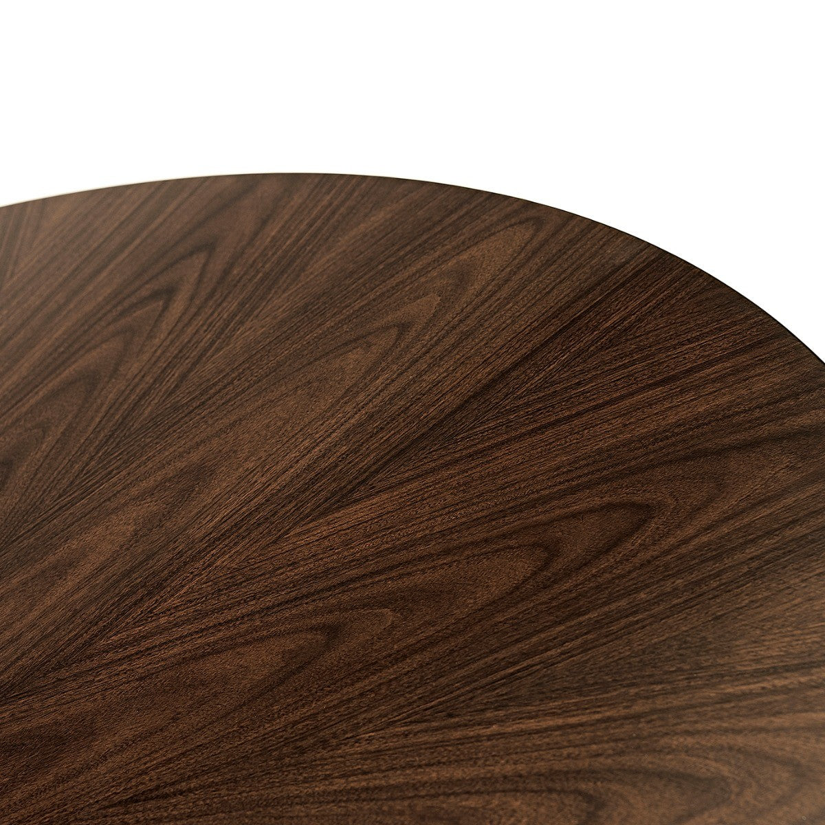 Jonathan Charles Round Dark Santos & Brass Centre Table