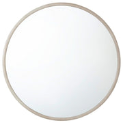 Theodore Alexander Orbital Round Wall Mirror in Overcast