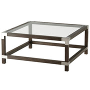 Theodore Alexander Large Square Coffee Table Morrison in Anise
