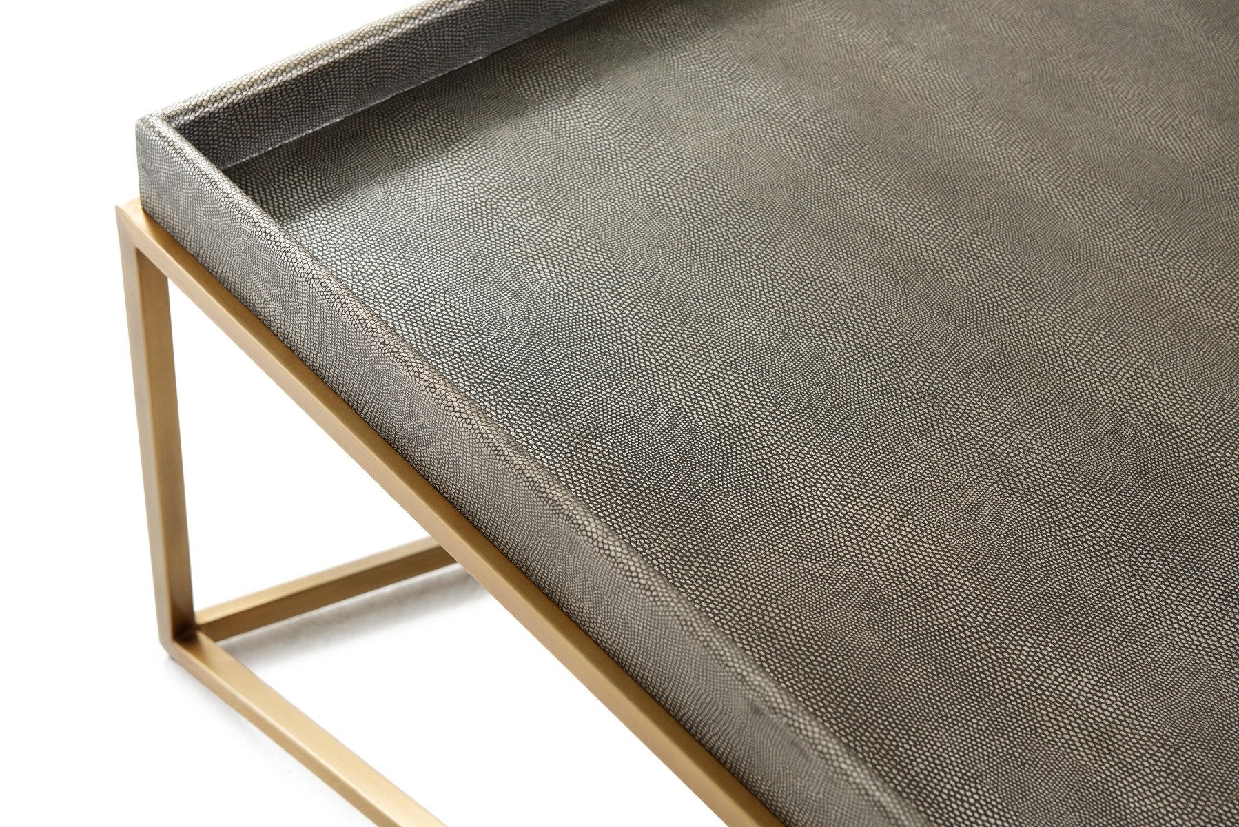 Theodore Alexander Tray Coffee Table Crazy X in Tempest