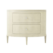 Theodore Alexander Eli Bedside Chest in Overcast Finish