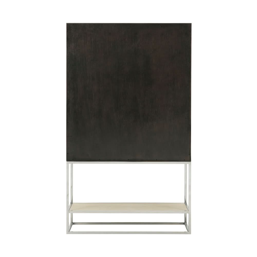 Theodore Alexander Cabinet Townsend Bar in Overcast   Nicholas John Interiors