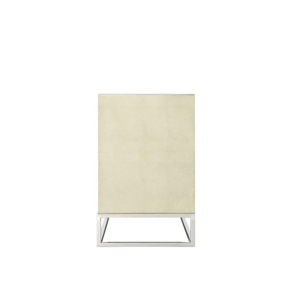 Theodore Alexander Console Fisher Media unit in Overcast - Small