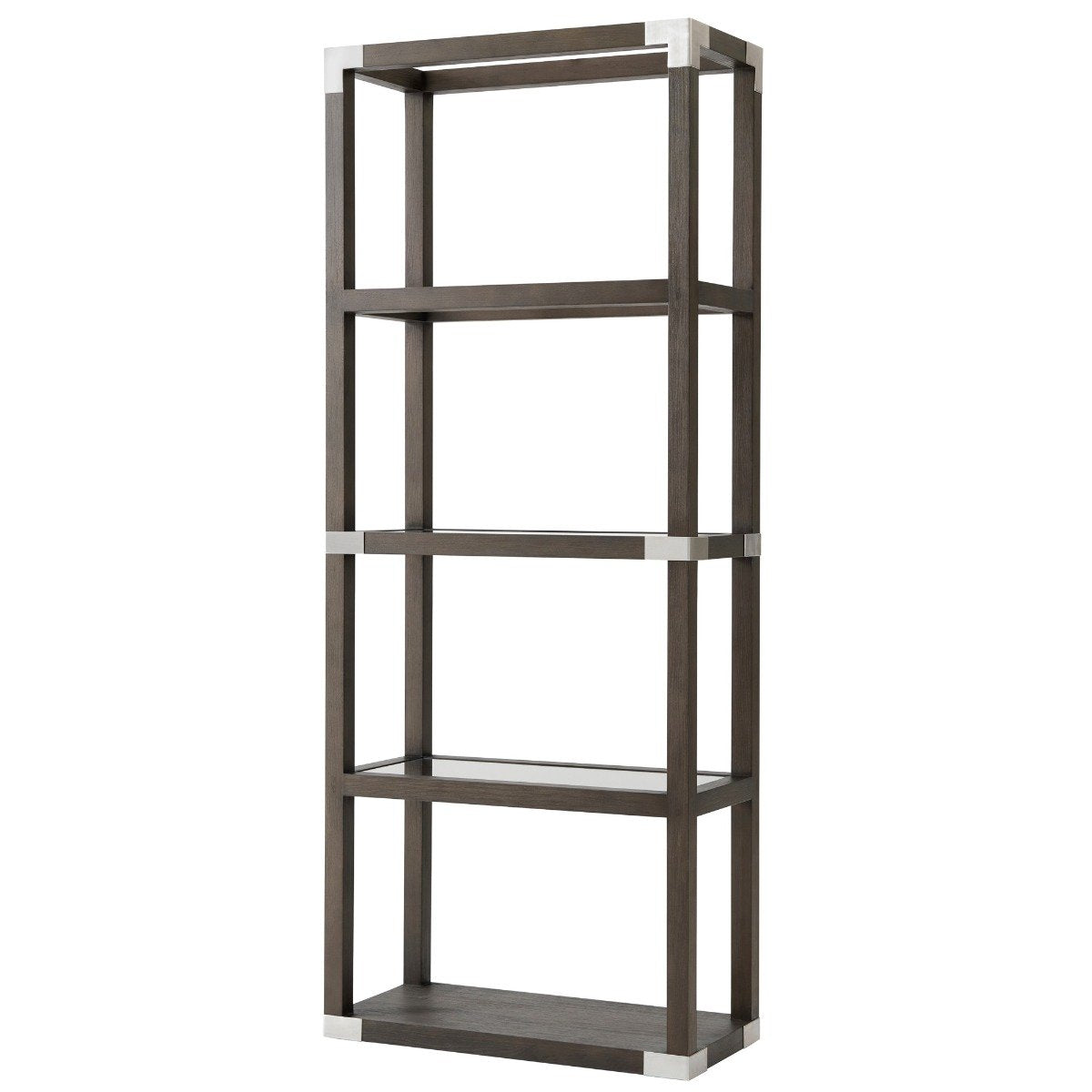 Theodore Alexander Drewry Bookcase in Anise