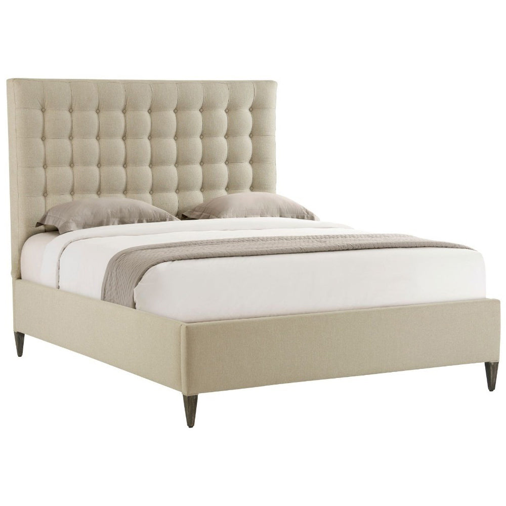 Theodore Alexander Hampton King Bed Frame in Kendal Linen