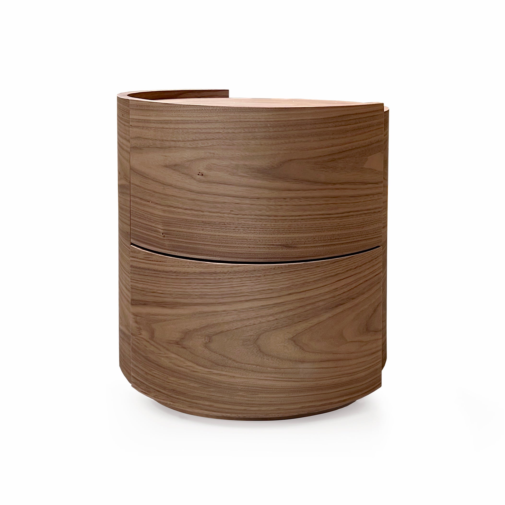 Tommy Franks Dexter Bedside Table - Walnut - Pair