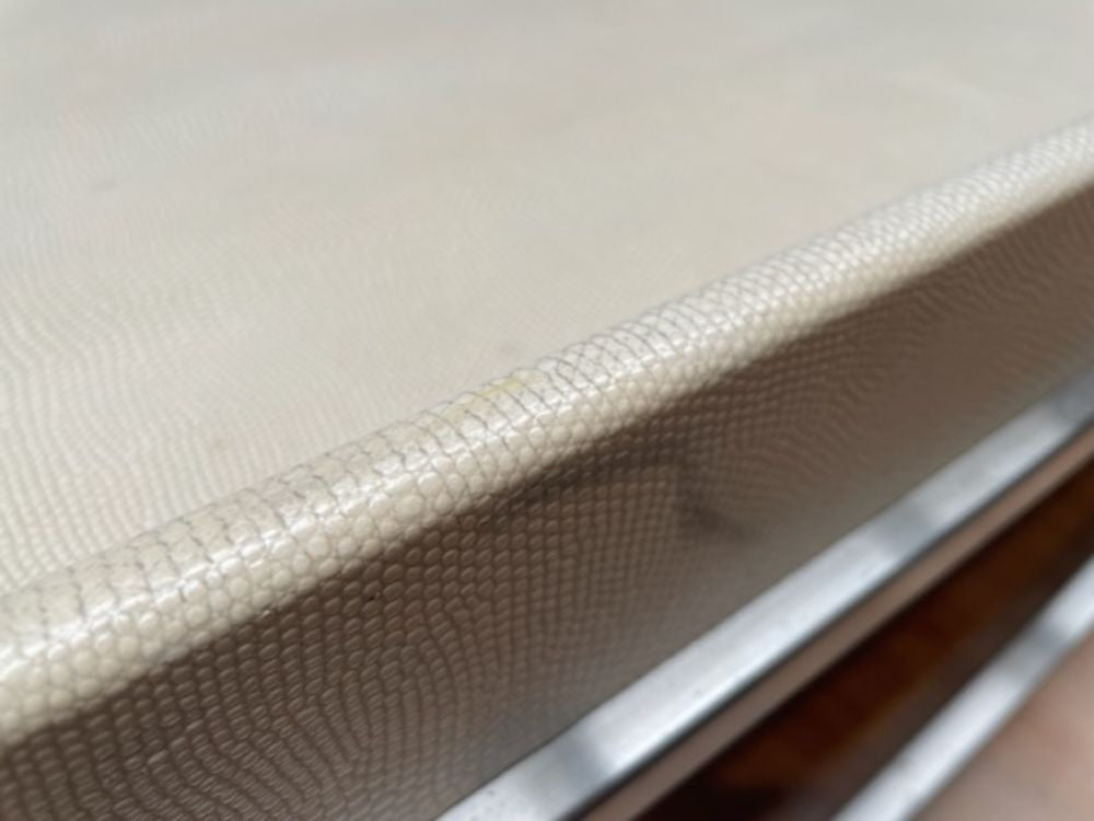 Theodore Alexander Crazy X Tray Coffee Table in Overcast