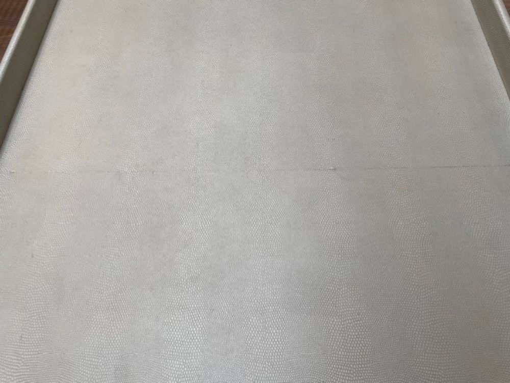 Theodore Alexander Crazy X Tray Coffee Table in Overcast