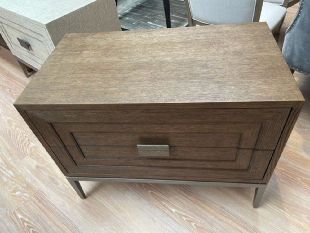 Theodore Alexander Genevra Bedside Chest in Charteris Finish