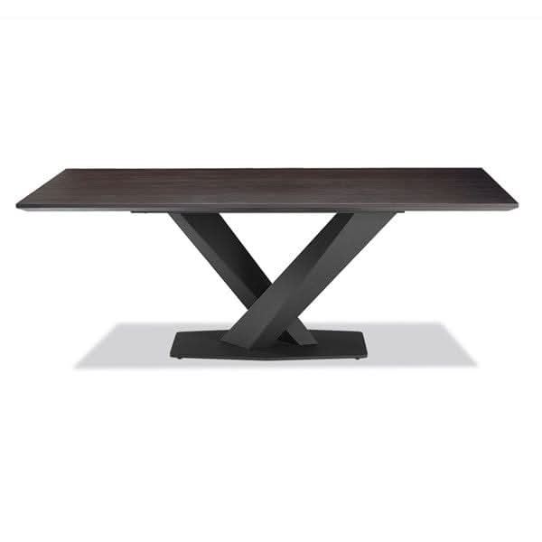 Campo Dining Table - Dark Oak   Nicholas John Interiors
