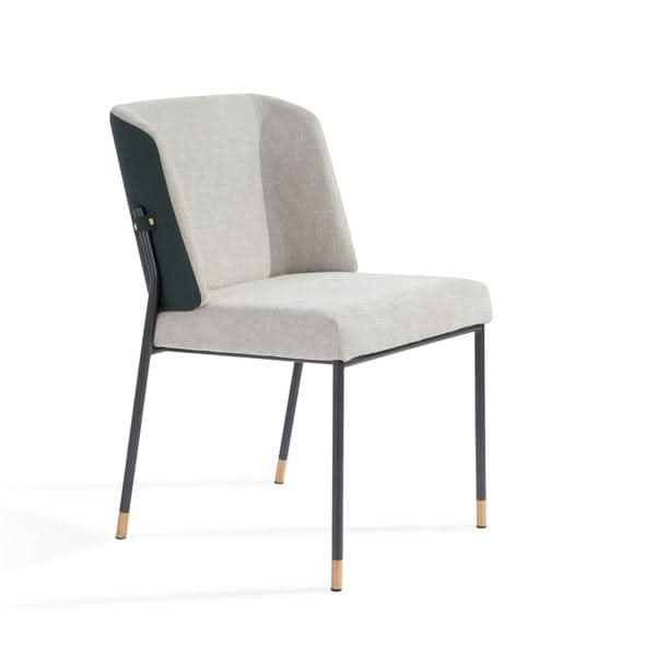 Tommy Franks Victor Dining Chair in Enzimi Cream - Set of 2   Nicholas John Interiors