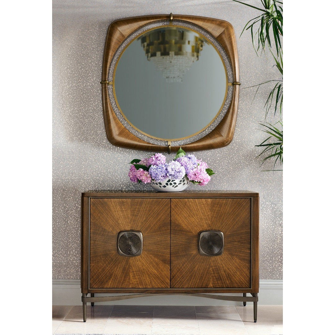 Jonathan Charles Toulouse Storage Cabinet in Walnut