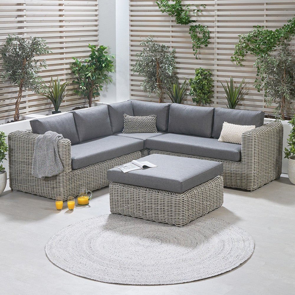 Tuscany Outdoor Corner Seating Set - Pacific Lifestyle Outdoor Lounge Sets