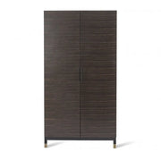 Twenty10 Design Bali 2 Door Wardrobe - Ebony Nicholas John Interiors