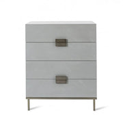 Twenty10 Design Lilly 4 Drawer Chest - Grey Nicholas John Interiors
