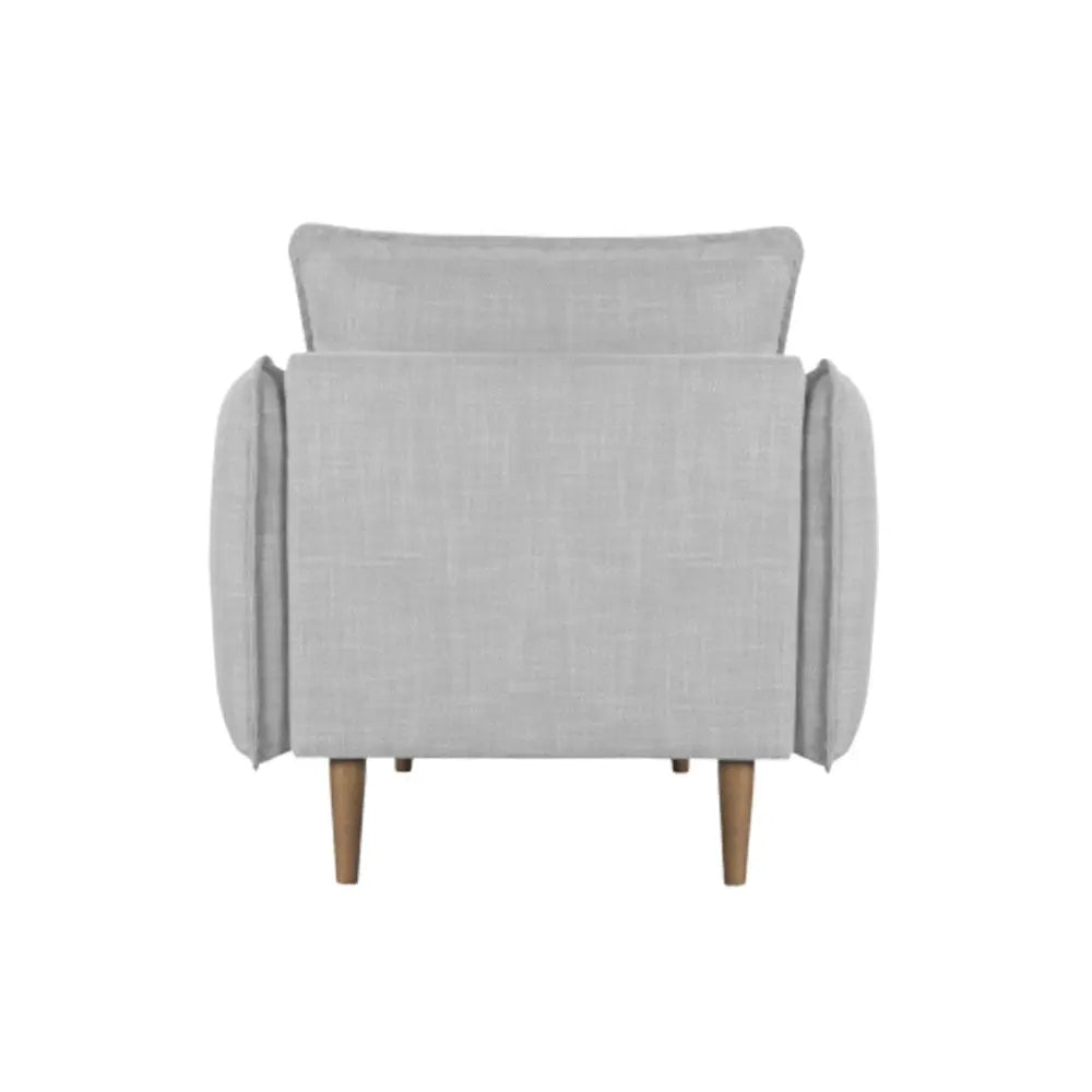 Twenty10 Design Louie Chair - Grey Accent & Armchairs
