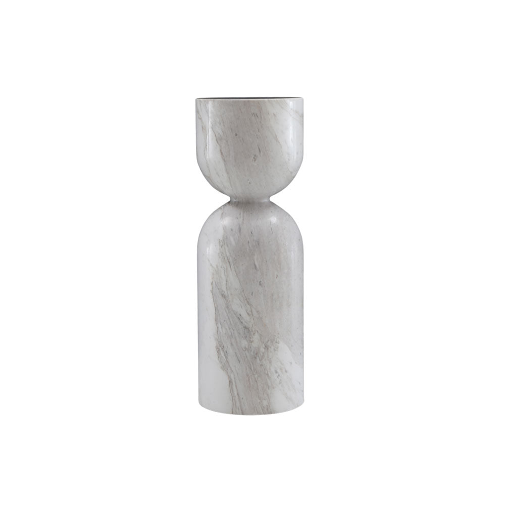 Twenty10 Design Salt Lamp Table - White Marble