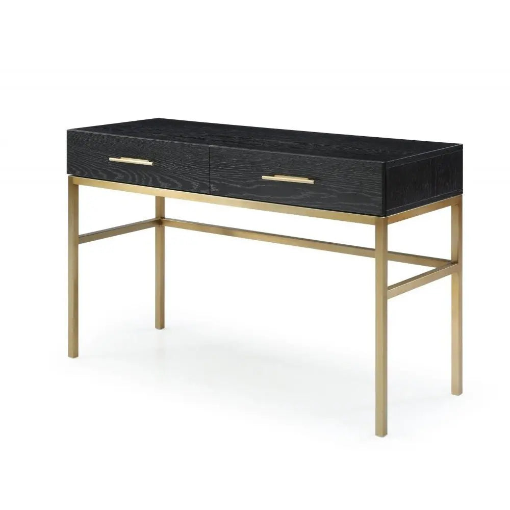 slim fit dress slacks Zendaya 2 Drawer Washed Oak Dressing Table with Stone Top main image 0