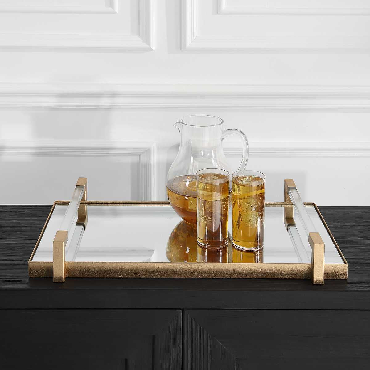 Uttermost Deki Tray - Gold