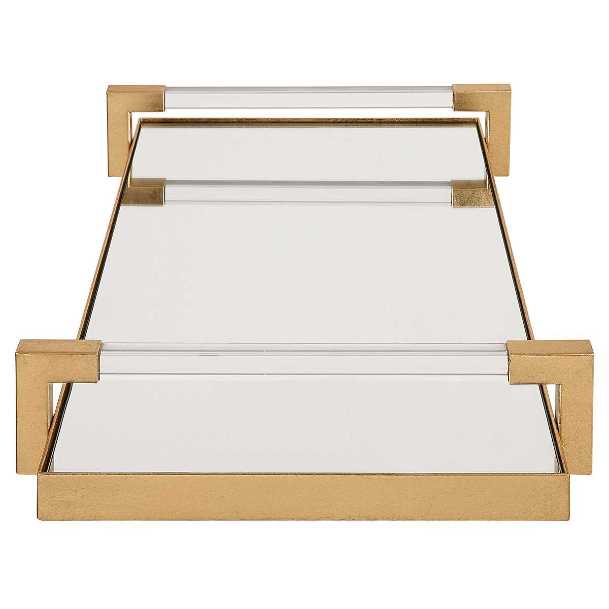 Uttermost Deki Tray - Gold