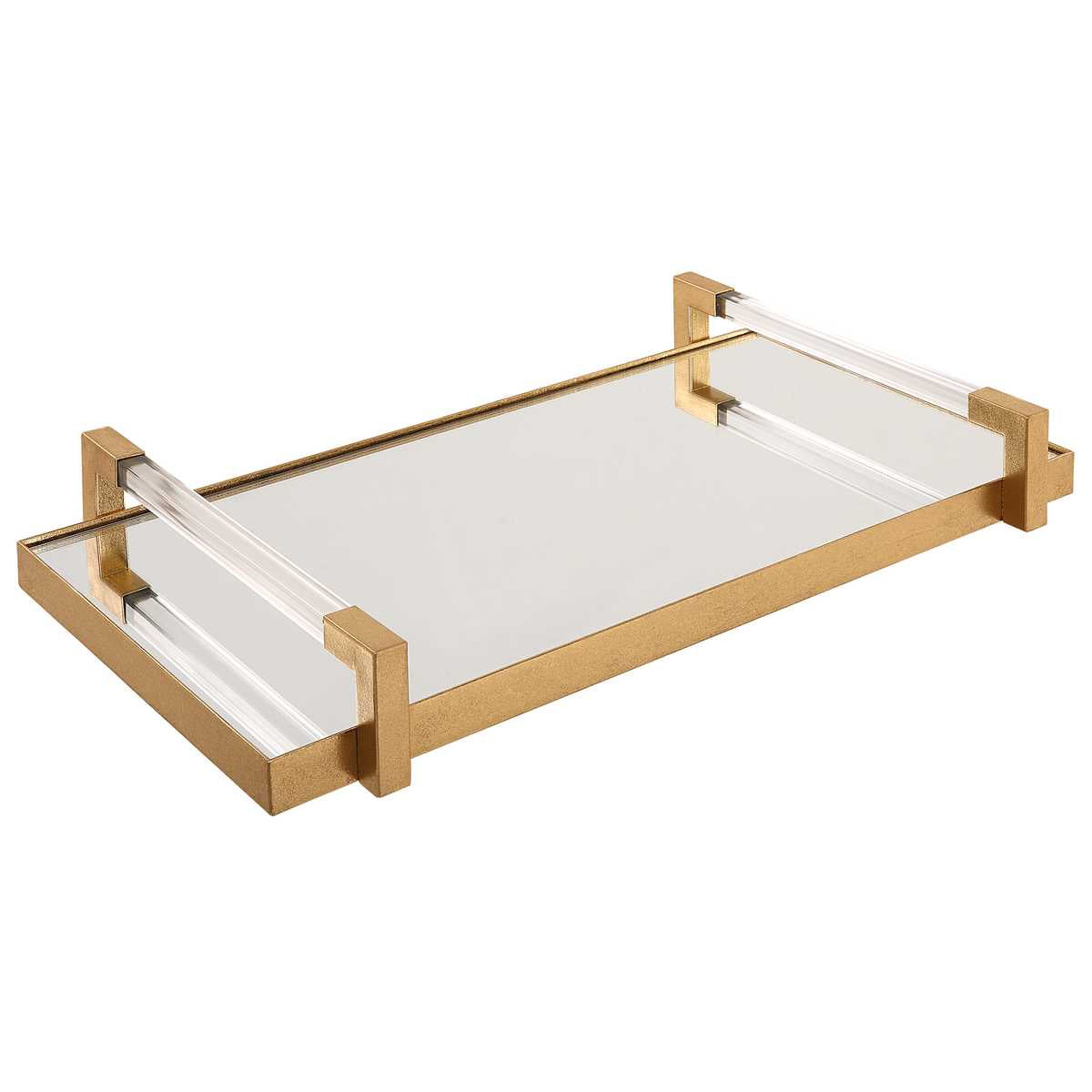 Uttermost Deki Tray - Gold