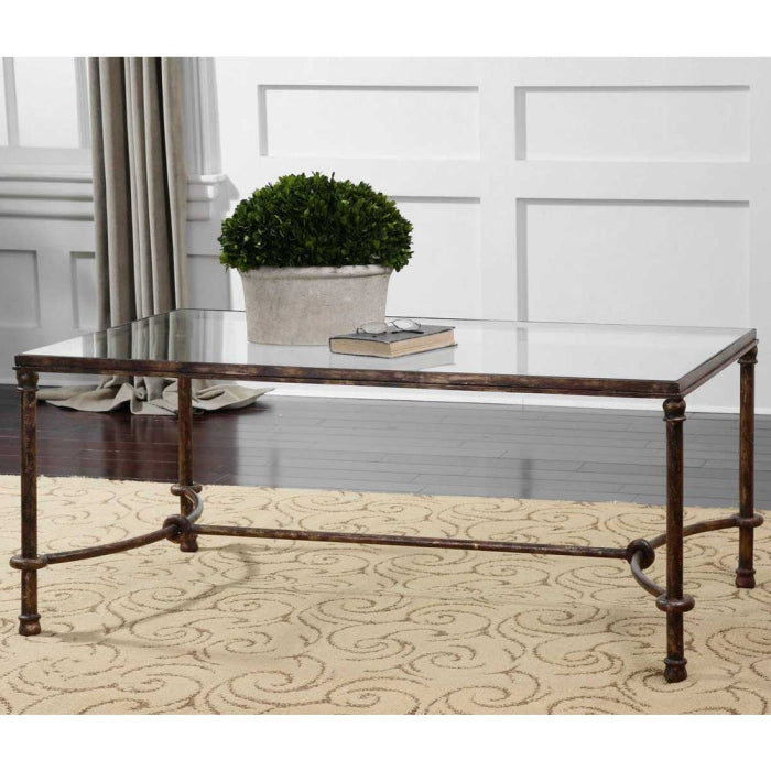 Uttermost Warring Iron Coffee Table