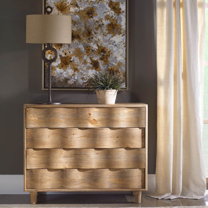 Uttermost Crawford Chest of Drawers in Light Oak