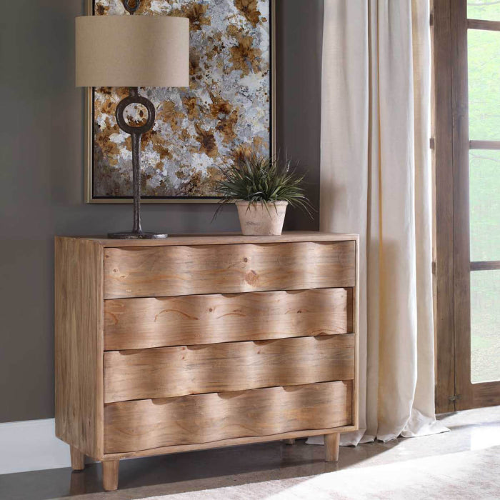 Uttermost Crawford Chest of Drawers in Light Oak