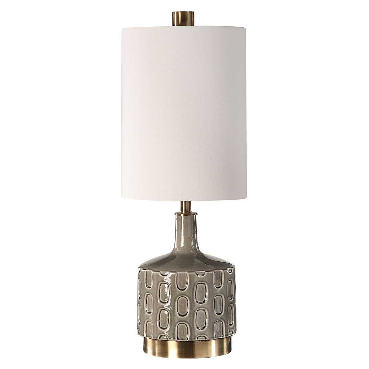 Uttermost Darrin Grey Table Lamp