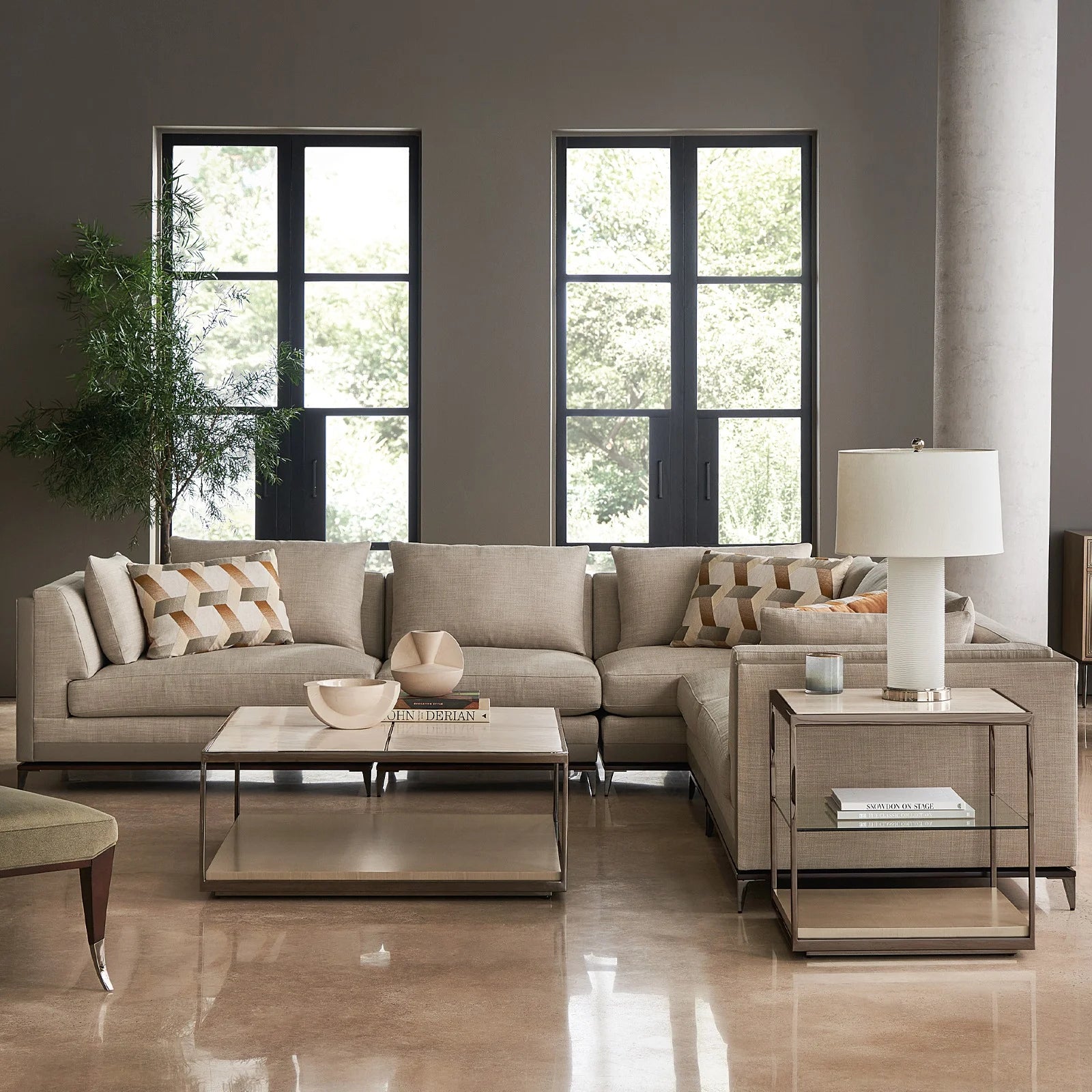 Caracole Archipelago Armless Chair
