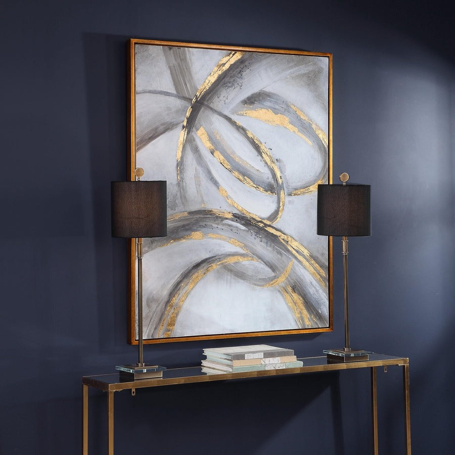 Uttermost Headlights Hand Painted Canvas