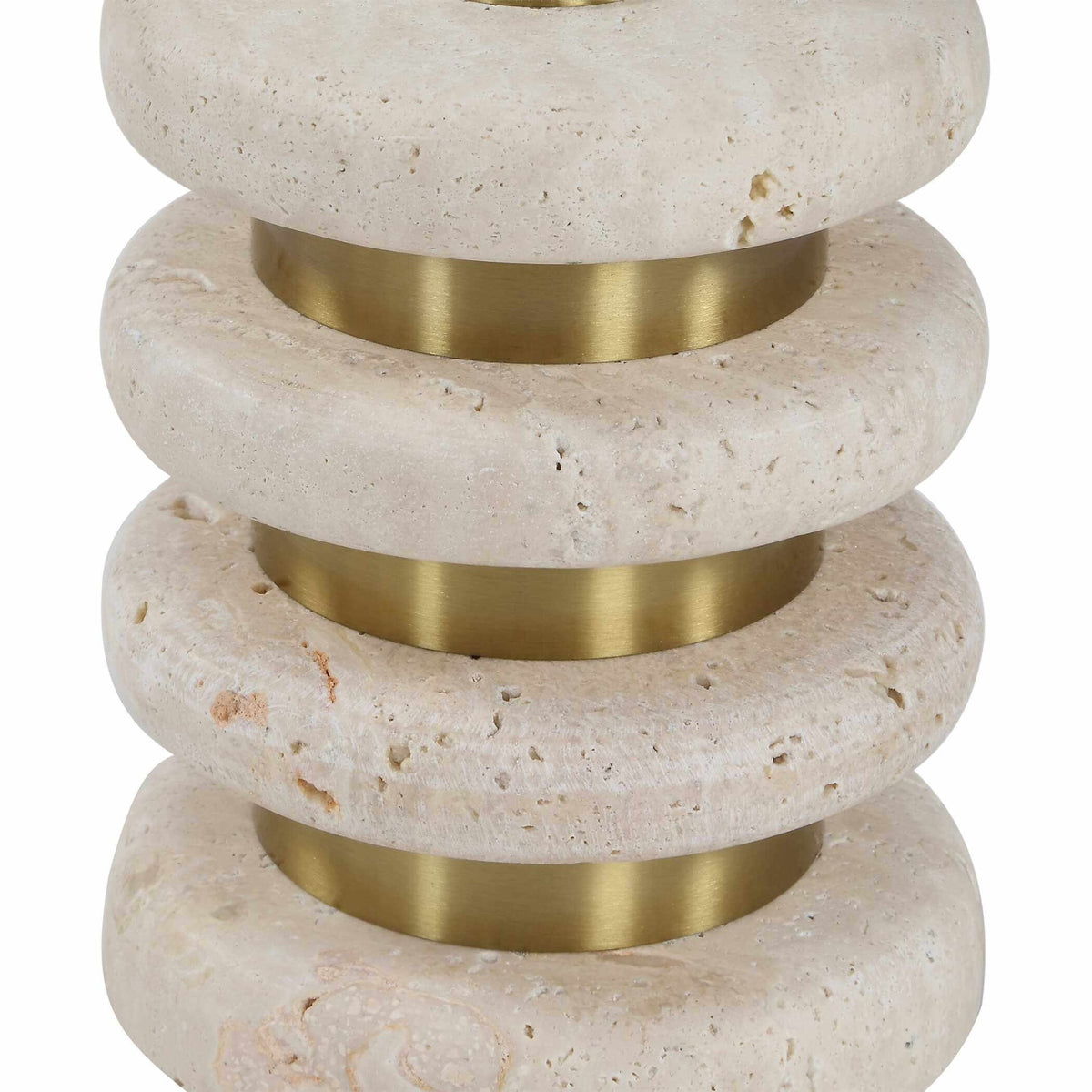 Uttermost Adames Travertine Drink Table