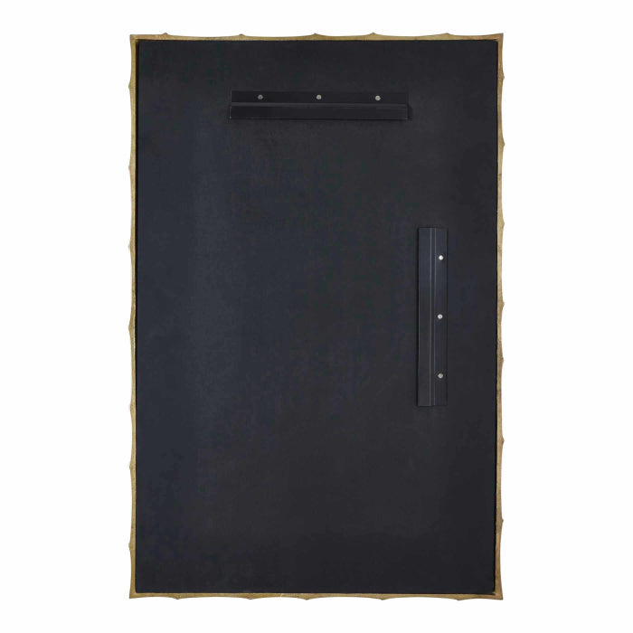 Uttermost Brass Bamboo Rectangle Mirror