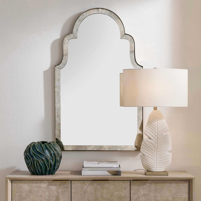 Uttermost Brayden Antique Arch Mirror