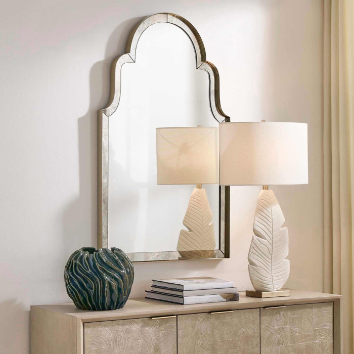 Uttermost Brayden Antique Arch Mirror