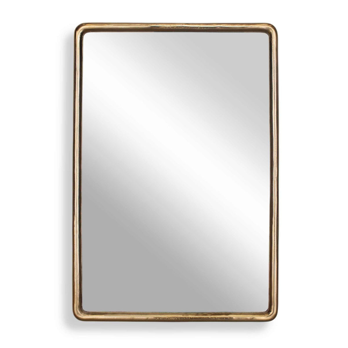 Burton Indoor-Outdoor Brass Mirror