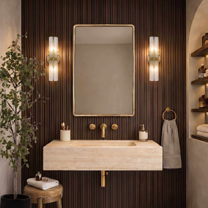 Uttermost Burton Indoor-Outdoor Brass Mirror