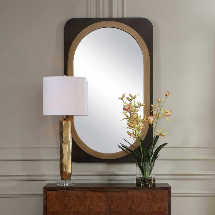 Uttermost Condesa Bronze & Gold Mirror