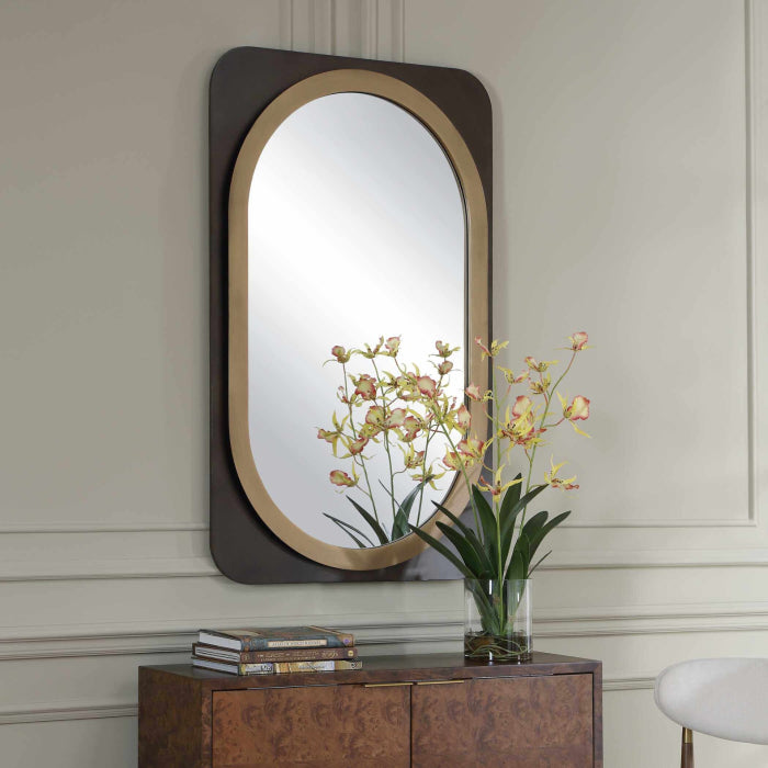 Uttermost Condesa Bronze & Gold Mirror