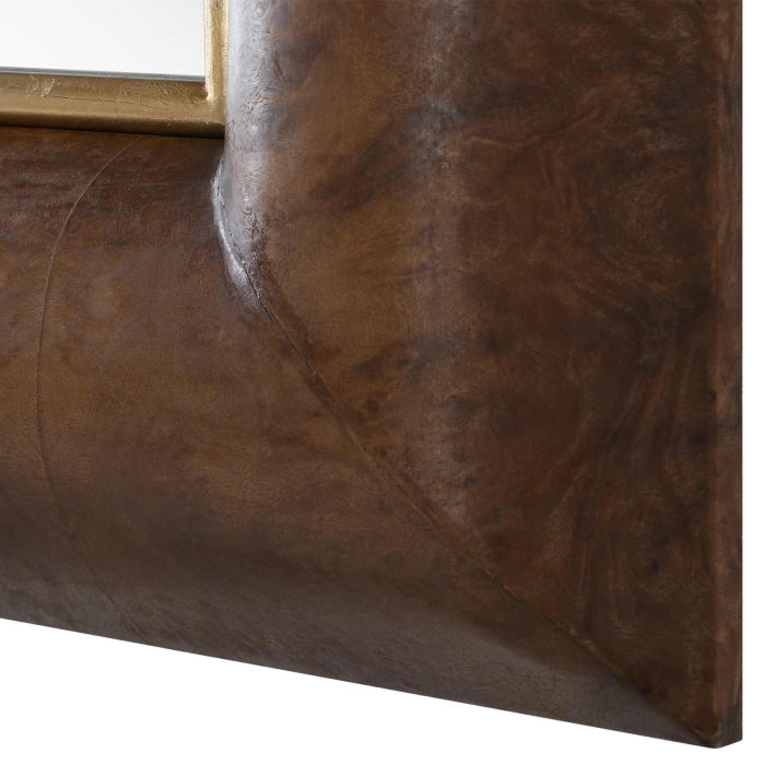 Uttermost Donovan Wood Rectangular Mirror