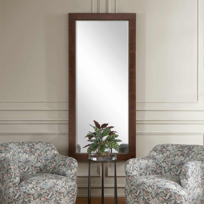Uttermost Durant Tall Wood Mirror
