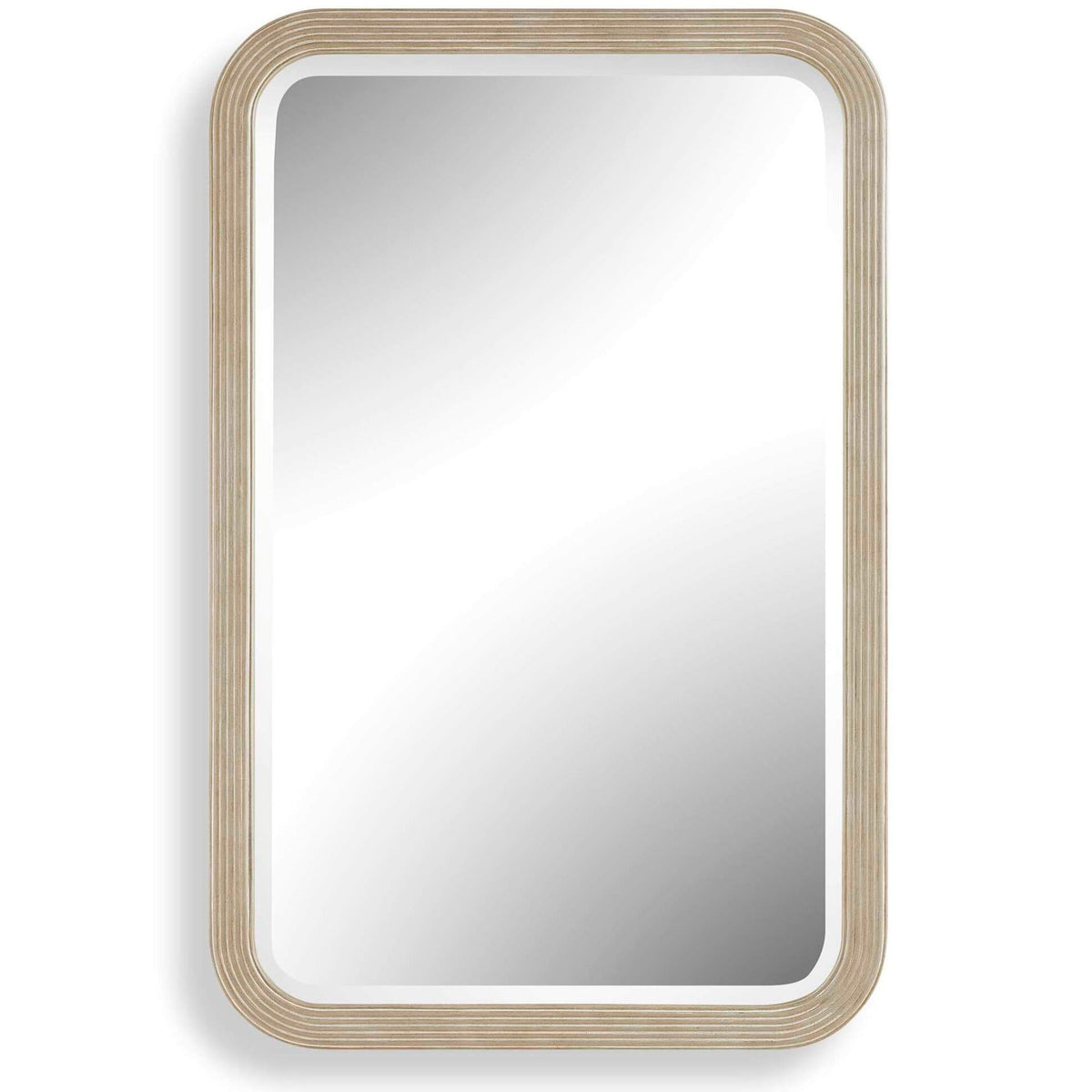 Emari Warm Grey Rectangular Mirror